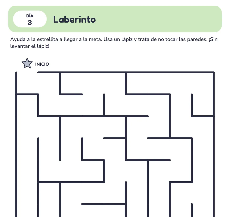 Página de laberinto